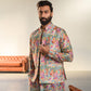 Versace Home - Russian Silk- Kurta Bandi Set For Men