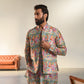Versace Home - Russian Silk- Kurta Bandi Set For Men