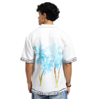 Liberta Racer Printed White Shirt FLYAF
