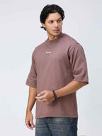Mocha Anxiety Men's Oversized T-shirt B5IVE
