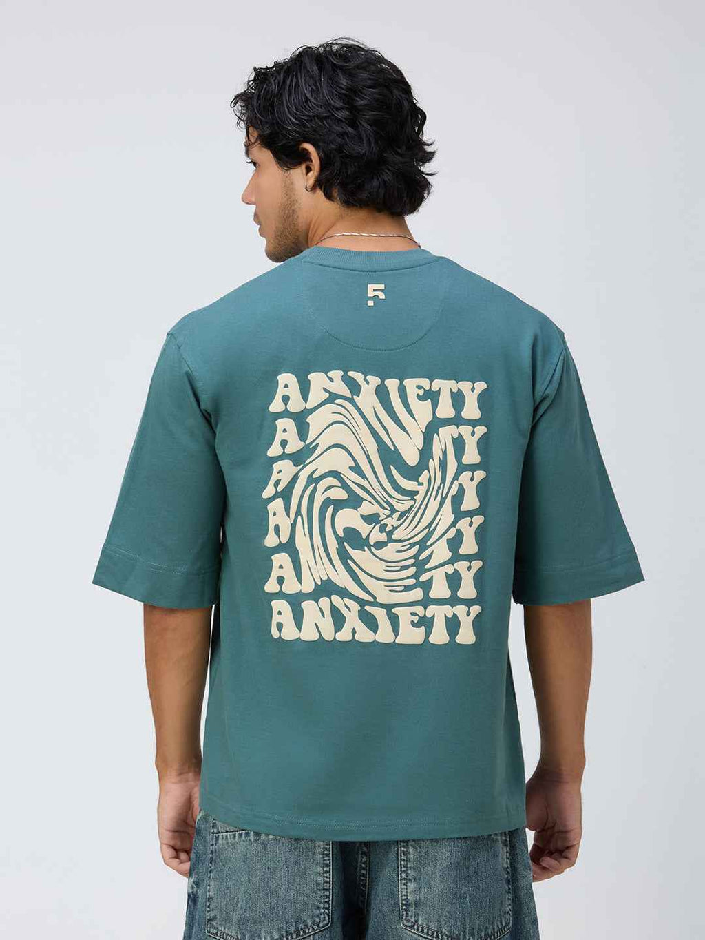 Teel Anxiety Men's Oversized T-shirt B5IVE