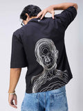 Black Skull Men's Oversized T-shirt B5IVE
