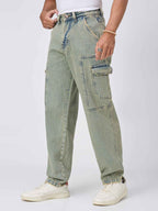 Men's Alchemist Wash Baggy Fit Jeans B5IVE