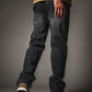 Loose Fit Jean With Knee Panel Detail