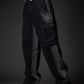 Rugged Black Baggy Denim