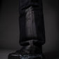 Rugged Black Baggy Denim