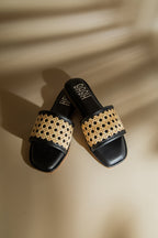 Woven Whisper - Black Sash