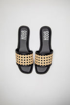 Woven Whisper - Black Sash