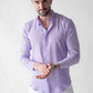Ripple button up Lilac Shirt