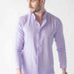 Ripple button up Lilac Shirt