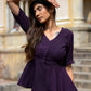 Solid Eggplant Co-ord set