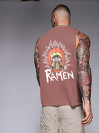 Rigo Men Terry Oversized Printed Vest T-shirts