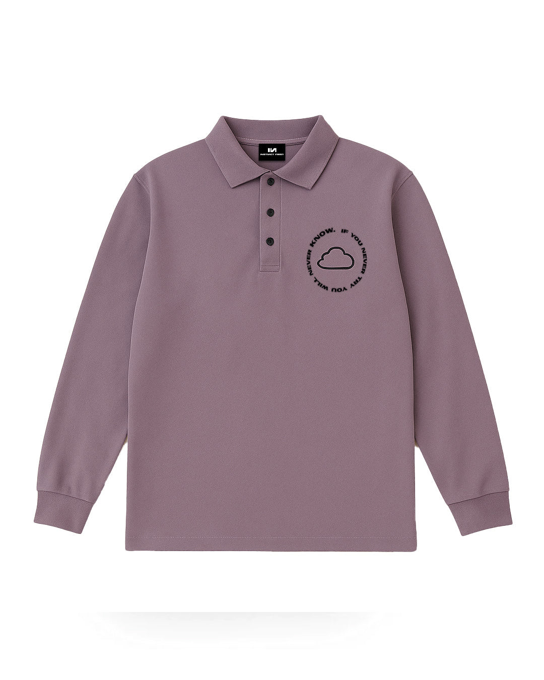 Oversized Polo T-shirt - Seeker Purple
