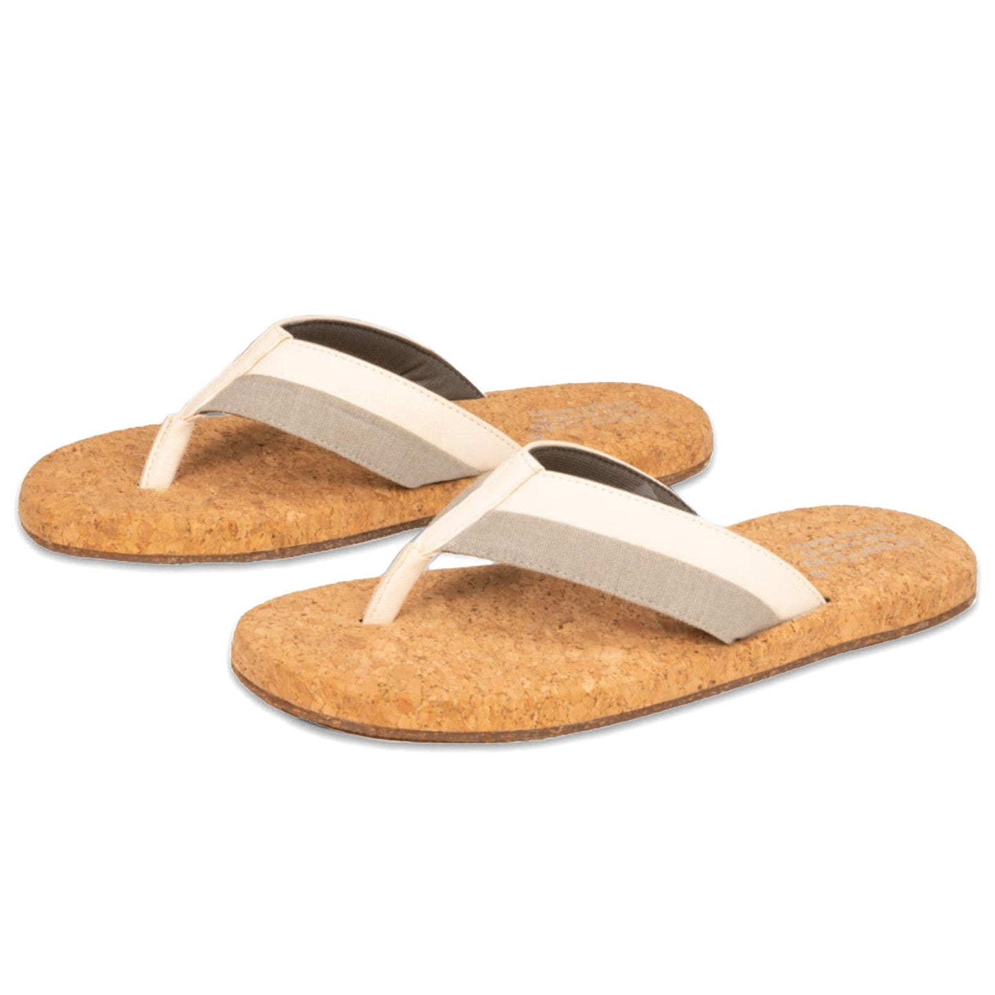 Greensole Smokey White Mens Slippers - Greywhite
