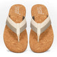Greensole Smokey White Mens Slippers - Greywhite
