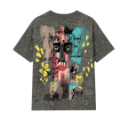 Soul Art Printed Grey T-Shirt FLYAF