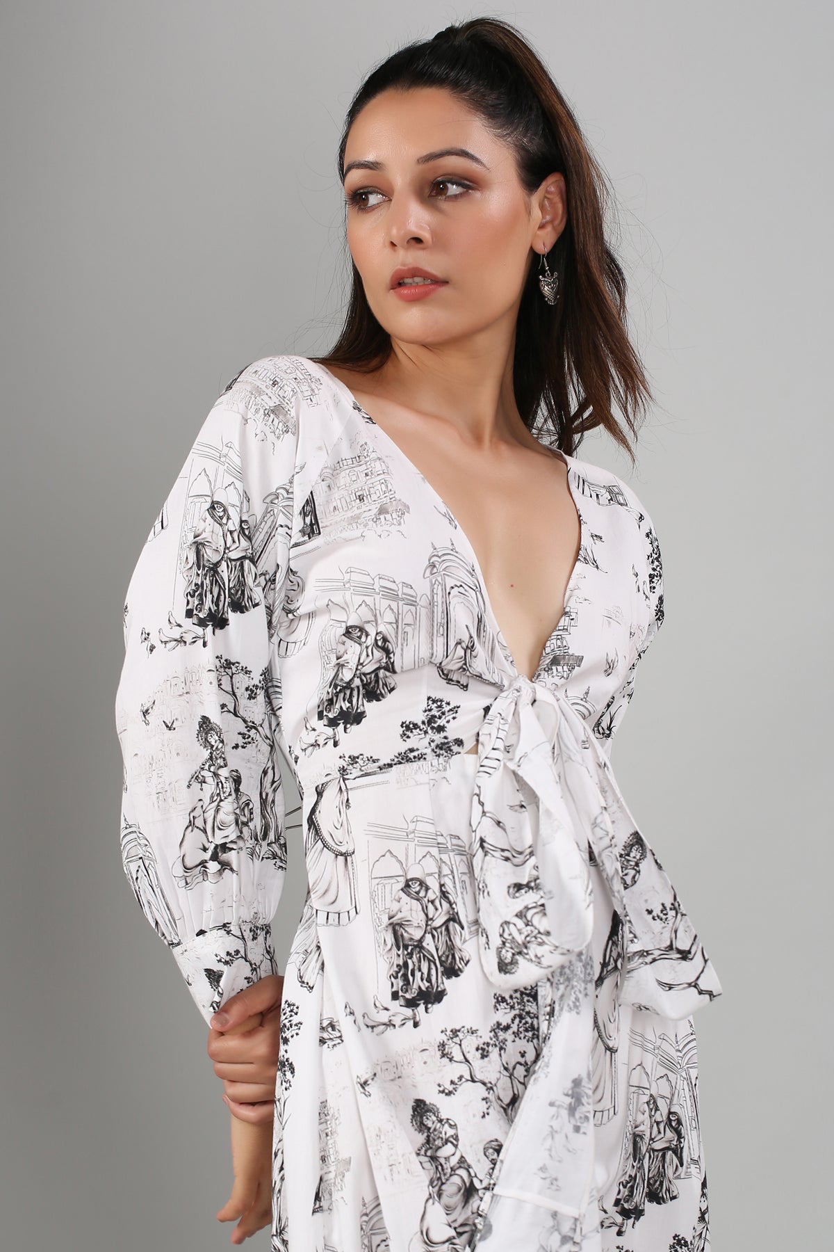 Tales Of JAIPUR Midi Dress