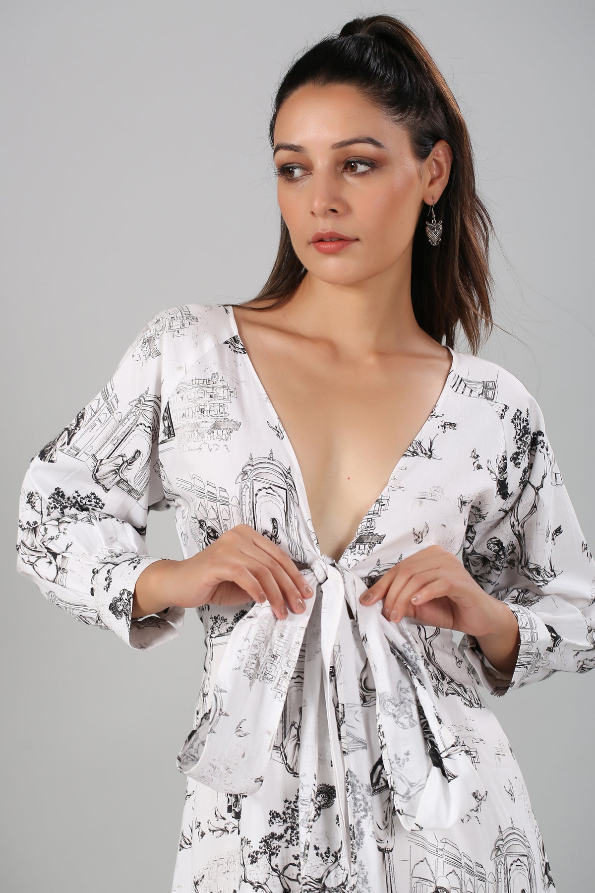 Tales Of JAIPUR Midi Dress