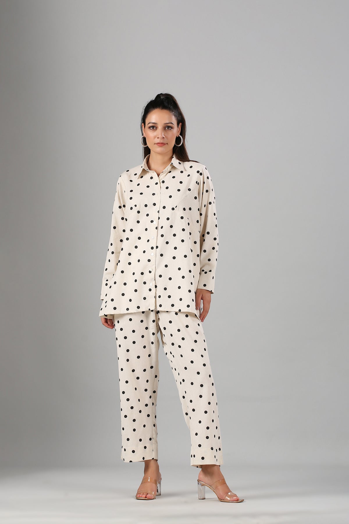Stylish Polka Co Ord Set