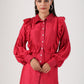 Viva Magenta 2023 Ruffle Shirt