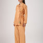 Angrakha style Ikat cotton co-ord set
