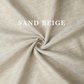 VELLURE Soft Touch Linen | Pure 60s Lea | Sand Beige