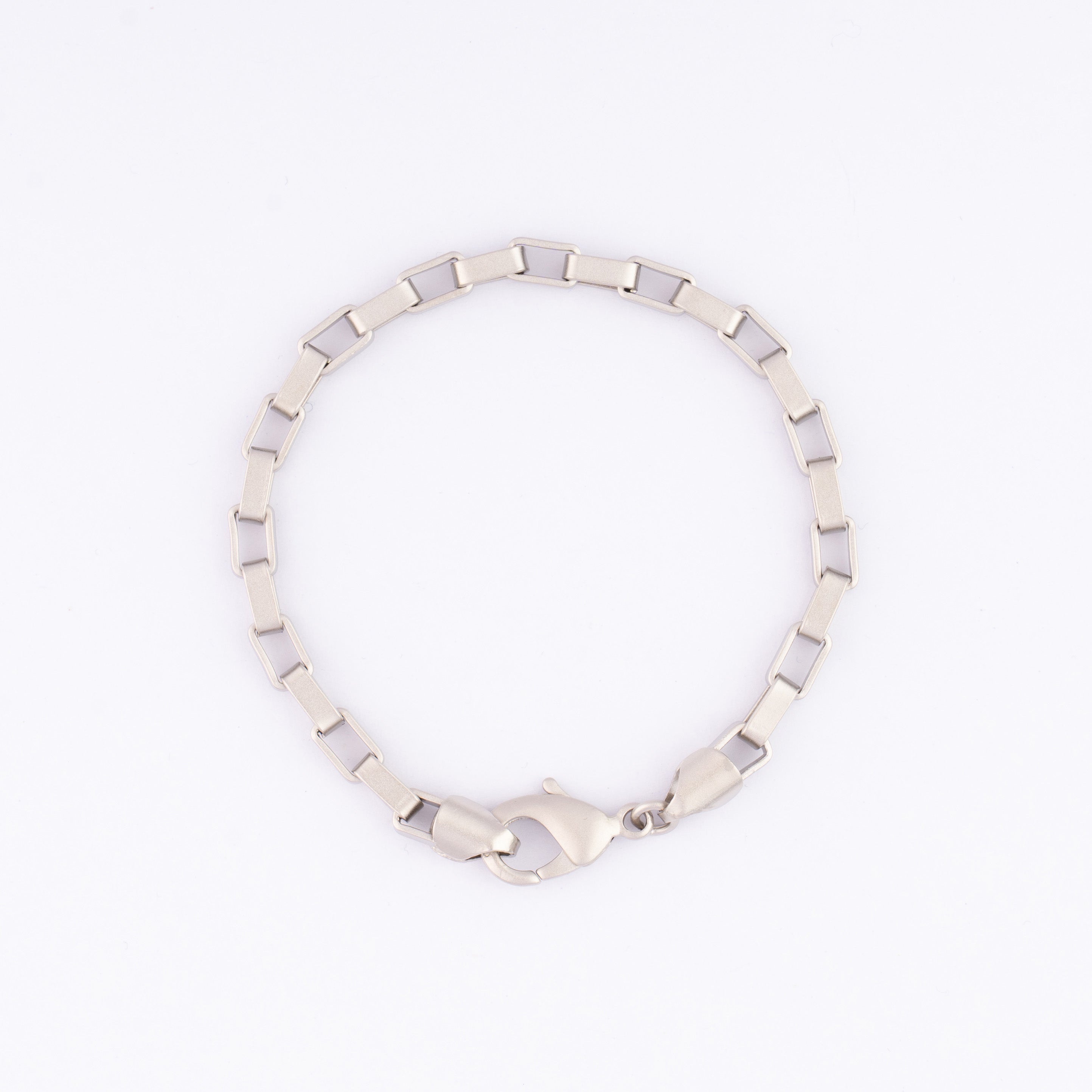 Brut - Chain Bracelet - Satin Silver Zach