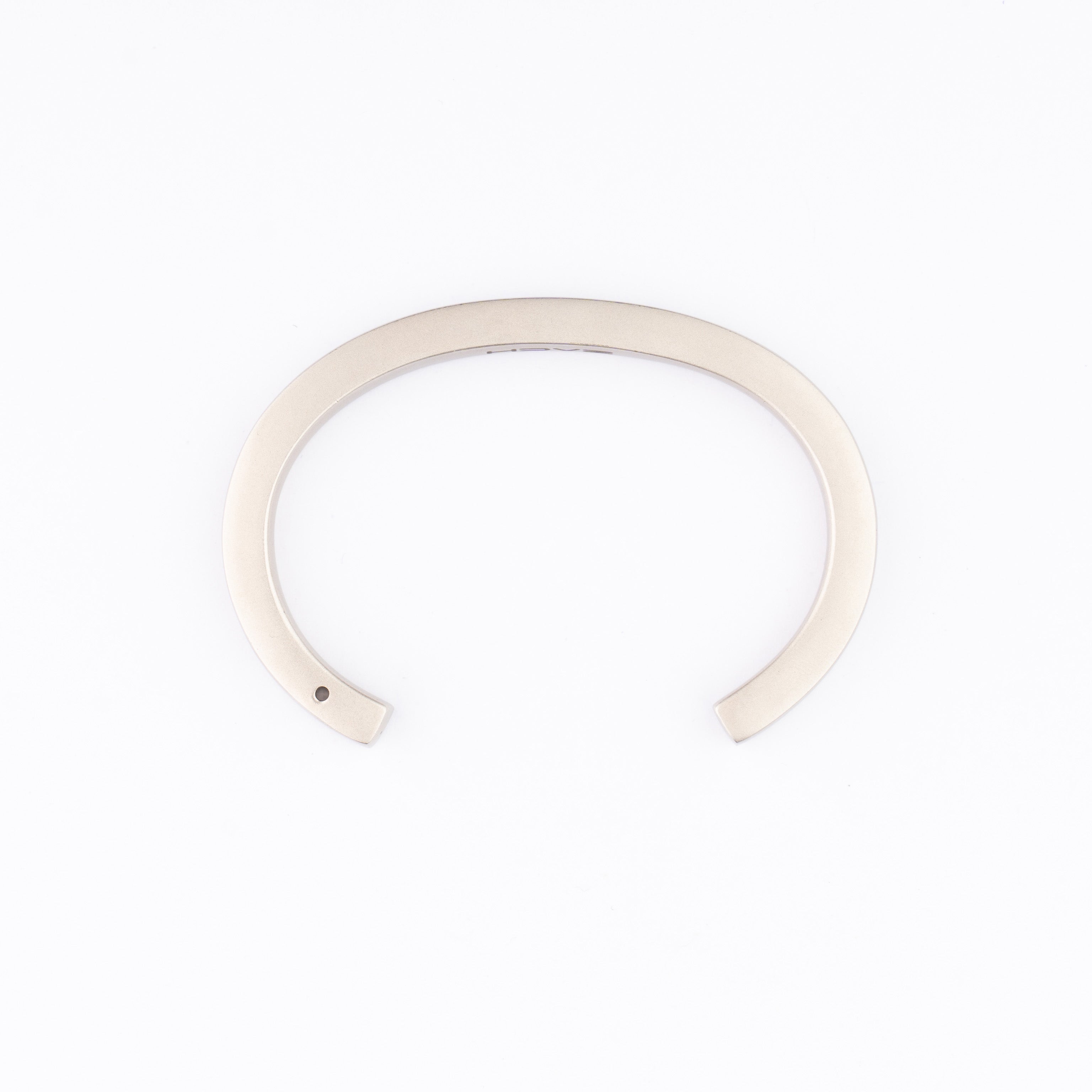 Sqr Cuff - Satin Silver Zach