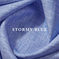 VELLURE Soft Touch Linen | Pure 60s Lea | Stormy Blue