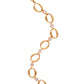 Rani Link Chain Bracelet- American Diamond