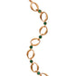 Emerald Rani Link Chain Bracelet