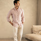 100% Linen Soft Touch Twilight Mauve Shirt
