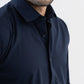 Solid Giza Satin Oxford Navy