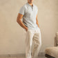 Jacquard Glacier Knit Polo