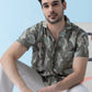 Coastline Hemp Cuban Shirt in Leafy Sage