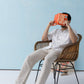 AirKnit Cuban Collar Shirt in Santorini White