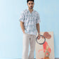 Blue Wave Cuban Collar Shirt