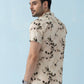 Coastline Hemp Cuban Shirt in Ivory Blossom