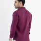 100% Linen Soft Touch Relaxed Fit Shirt in Mulberry Mist