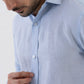 100% Linen Soft Touch Sky Blue Shirt