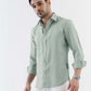 100% Linen Soft Touch Shirt in Lust Sage