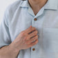 AirKnit Cuban Collar Shirt in Baby Blue