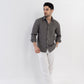 100% Linen Soft Touch Charcoal Grey Shirt