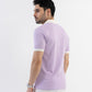Textured Harmony Polo In Lilac