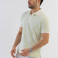 Textured Harmony Polo In Cool Mint