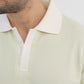 Textured Harmony Polo In Cool Mint