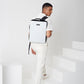 Edge | White | Hardshell Laptop Backpack