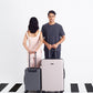 Two Tone Combo | Ivory-Grey | Cabin+Large Hard Luggage