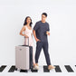 Two Tone | Ivory-Grey | Large Hard Luggage