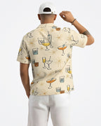 Biege Party Shirt